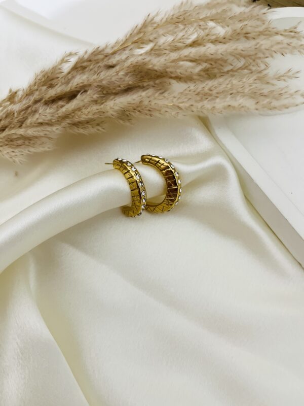 Rhea Hoop Earrings - Image 2