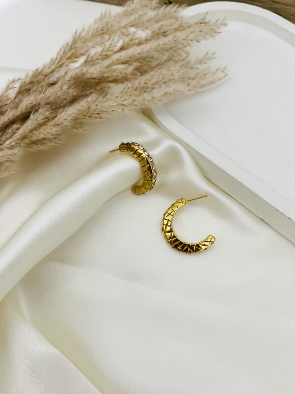 Rhea Hoop Earrings - Image 3