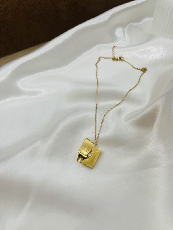 Love Letter Envelope Necklace - Image 2