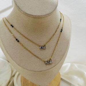 Minimal Muse - Double Layered Necklace