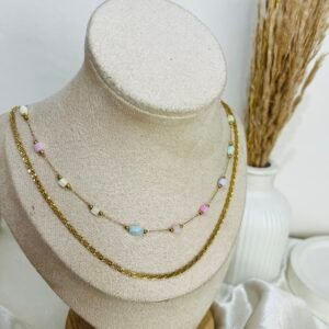 Pavie- Double Layered Necklace
